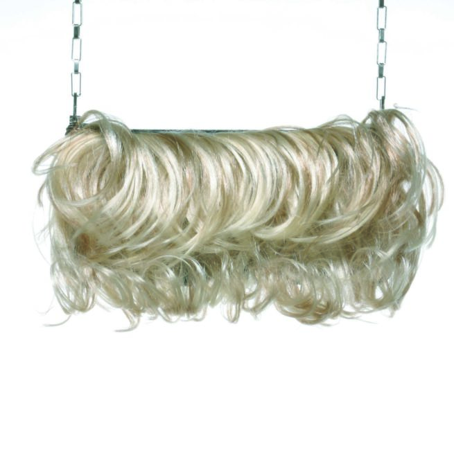 What's the color of your fur accessories, brown, redheaded or blond?, fur bag