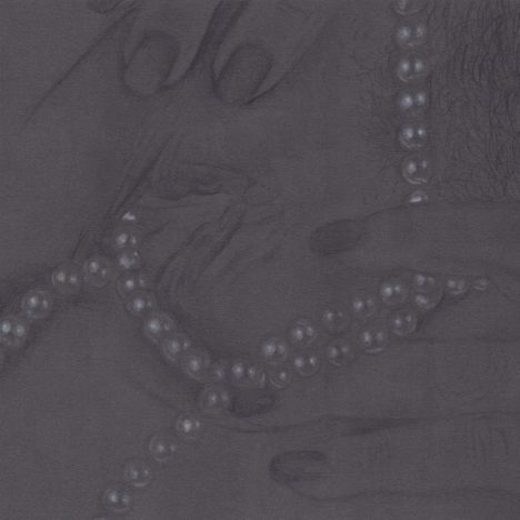 Enfiler des perles, Carine Bovey, Pearl necklace masturbation, klittra