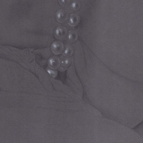 Enfiler des perles, Carine Bovey, Pearl necklace masturbation, klittra