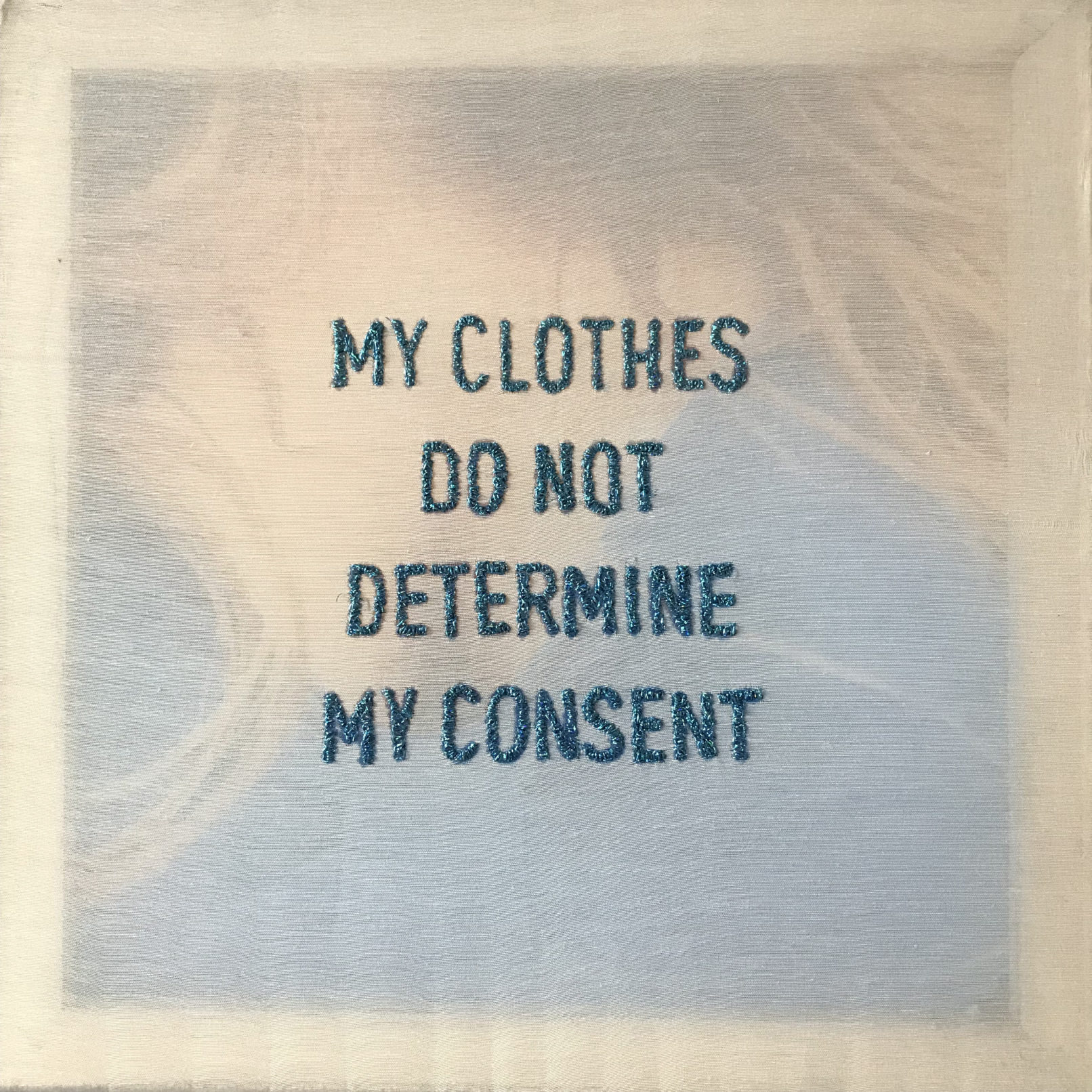 My clothes do not determine my consent, Carine Bovey