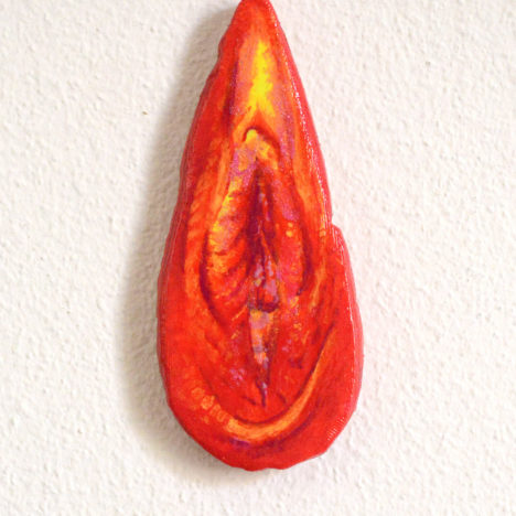 Vulvomania, Carine Bovey, vulva artwork