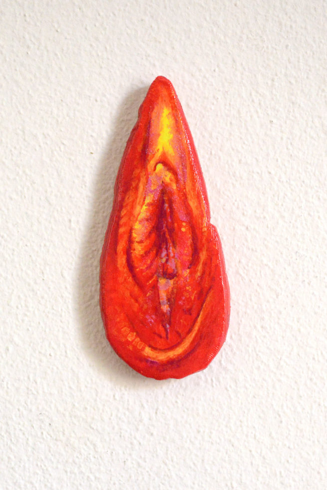Vulvomania, Carine Bovey, vulva artwork