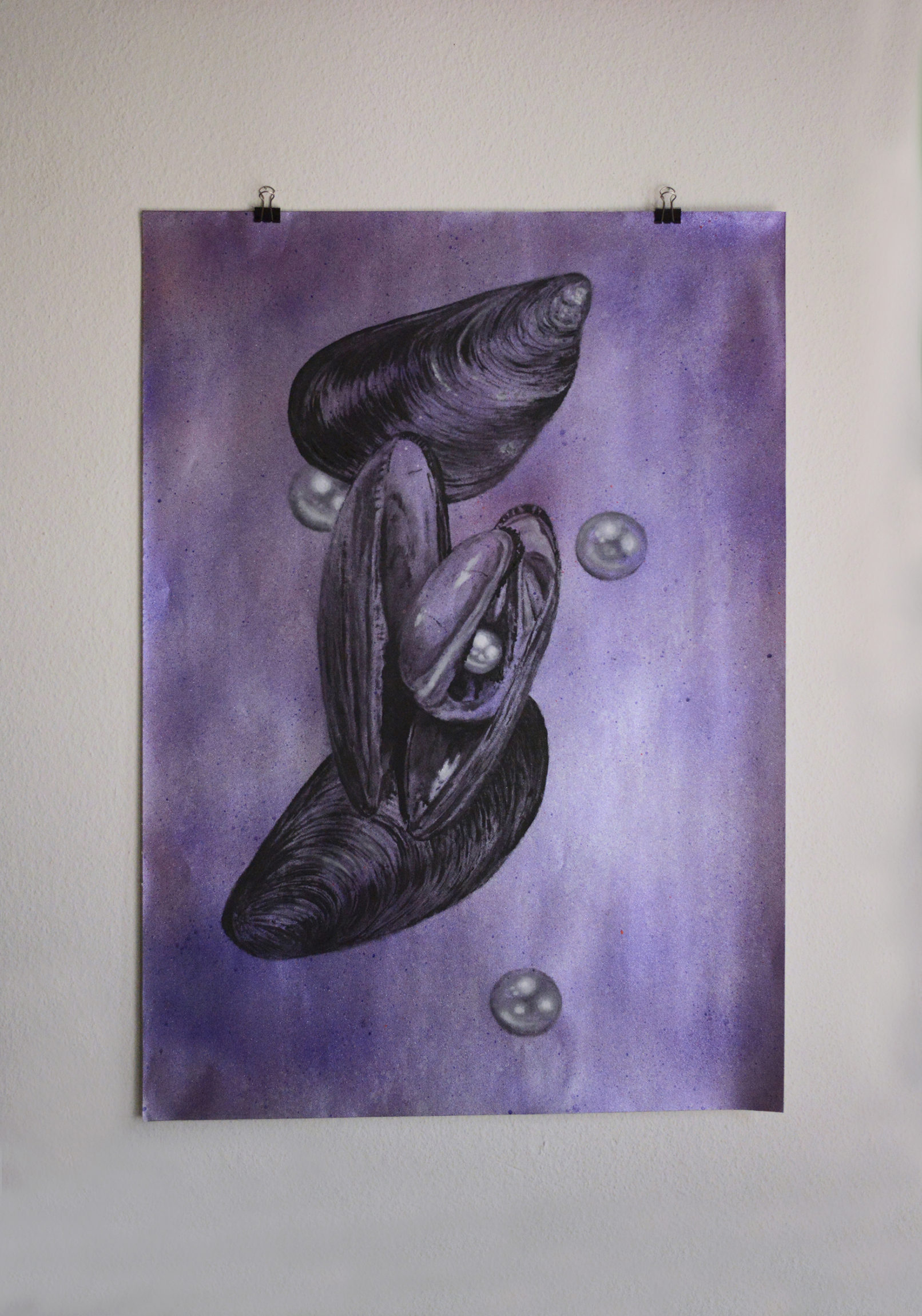 Ostrongen, carine Bovey, work on paper, Artiste suisse, artiste féministe, artiste contemporain, contemporary artist, female artist, feminist artist