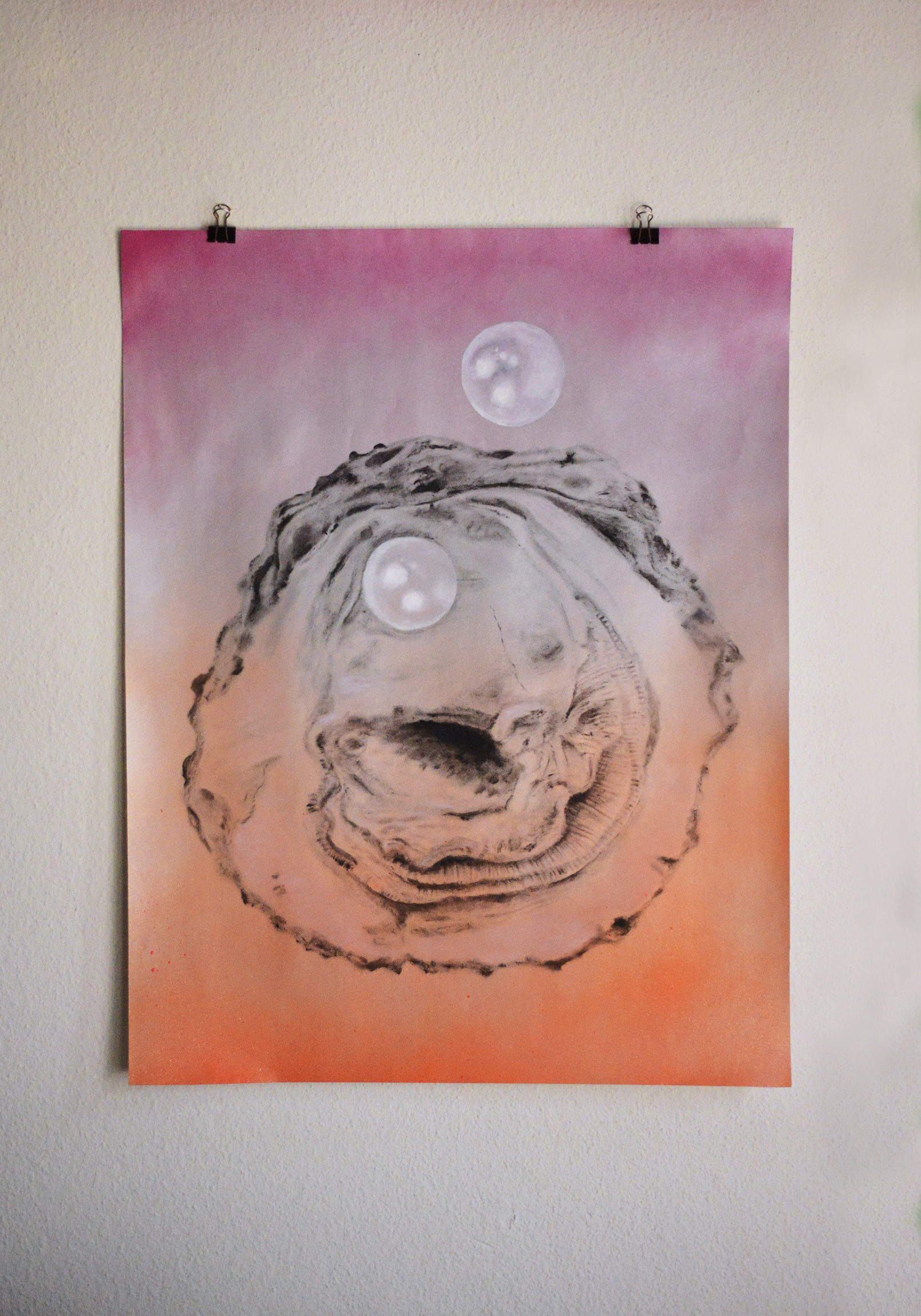 Ostrongen, carine Bovey, work on paper, Artiste suisse, artiste féministe, artiste contemporain, contemporary artist, female artist, feminist artist