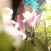 Carine Bovey, portrait, Virus loup turquoise, Blue Lagoon