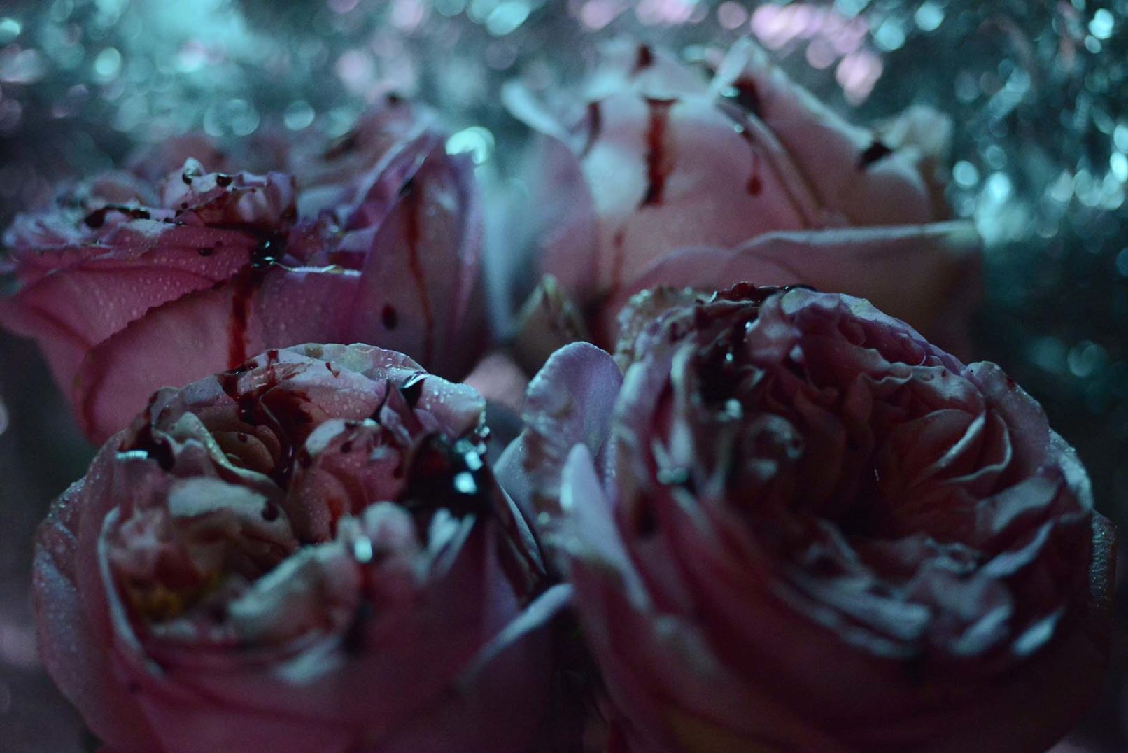 Mens serie, Carine Bovey, period, flower, feminist art, damascus rose