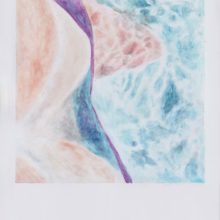 Glossy Polaroid, Grindji, bikini, Carine Bovey, boops