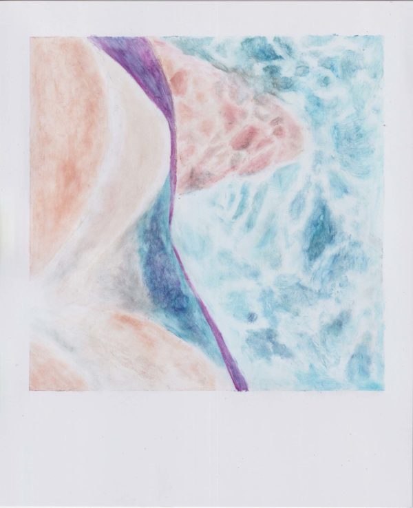Glossy Polaroid, Grindji, bikini, Carine Bovey, boops