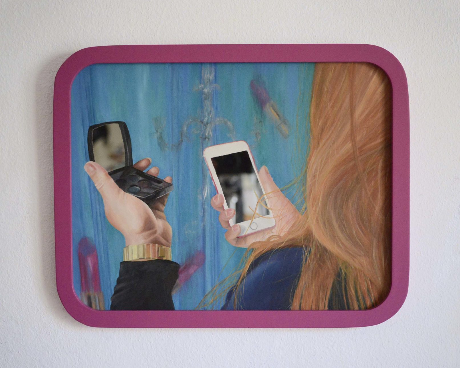 Spegel spegel på väggen där