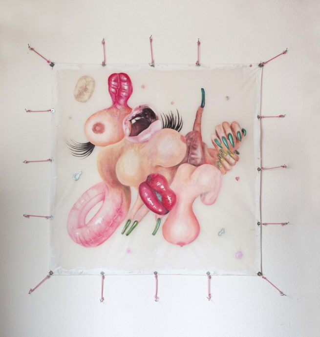 Inflatable Girls, Liftluftlalala, Carine Bovey